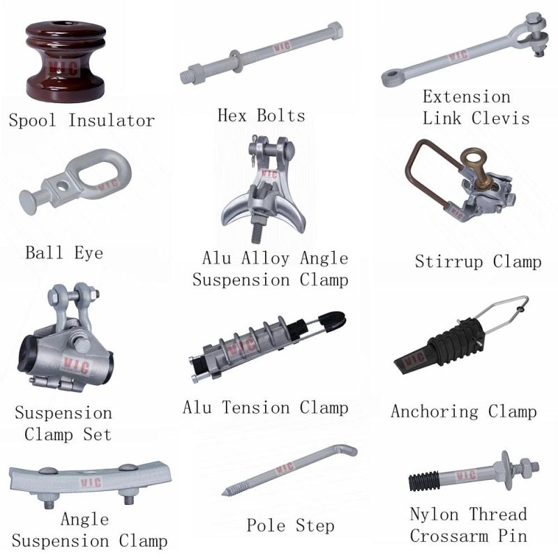 Pole Line Hardware Fittings Secondary Rack Cross Arm Clevis