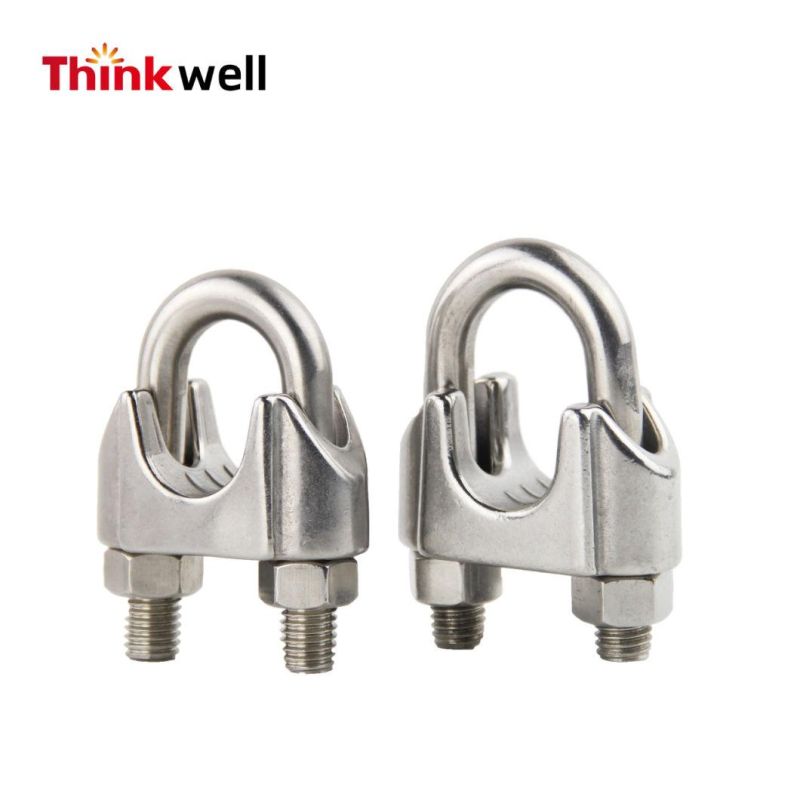 Chinese Factory Low Price Ss Wire Rope Clamp