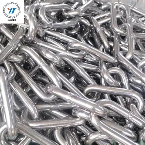 All Sizes of DIN763 Round G30 Carbon Steel Round Link Chain for The Middle East Market