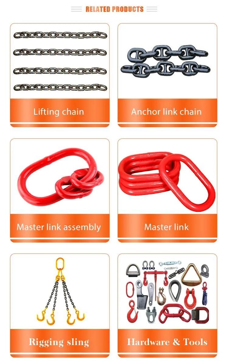 Wholesale Custom High Quality Us Type Welded Stainless Steel Link Chain