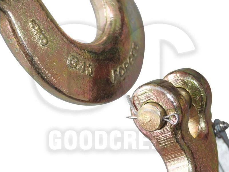 Rigging Hardeware G80 Forged Eye Selflock Hook for Lifting