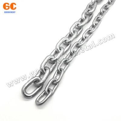 English Standard Galvanized Carbon Steel Welded Short Long Link Chain Best Quality