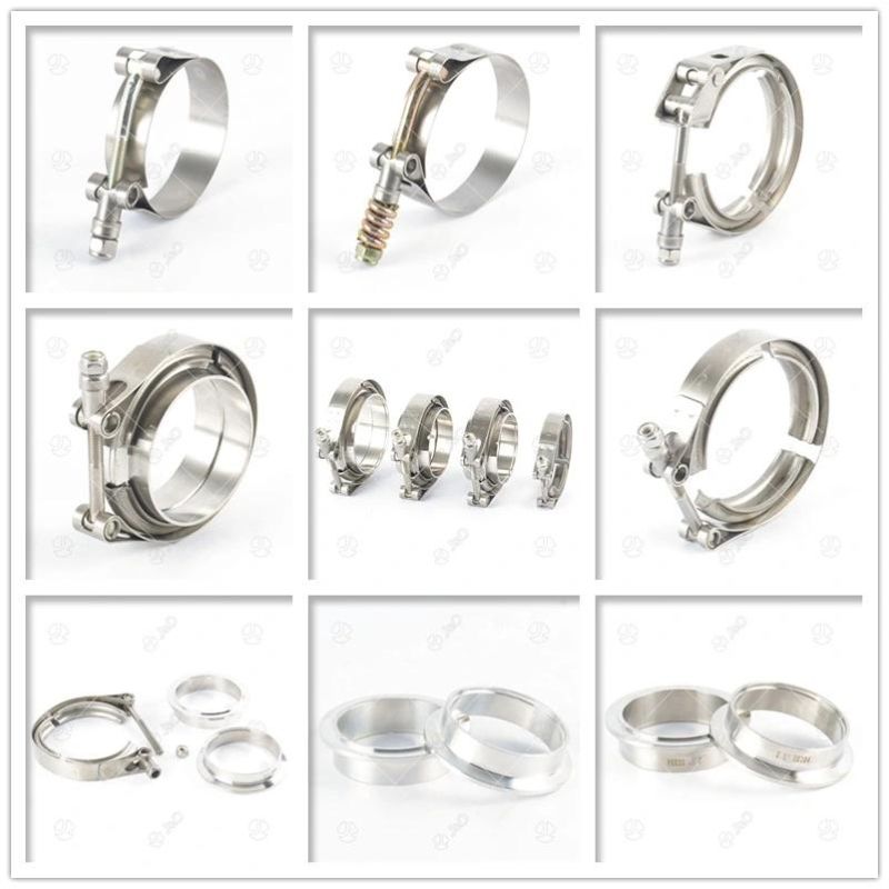 Galvanized Steel Robust Clamp with Solid Nut