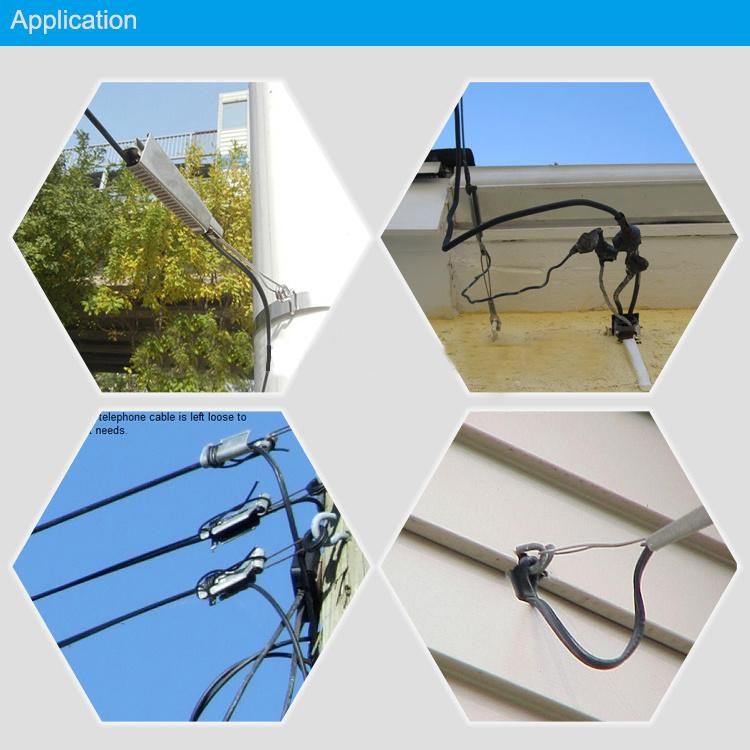 Stainless Steel Optical Fiber Cable Drop Wire Clamp