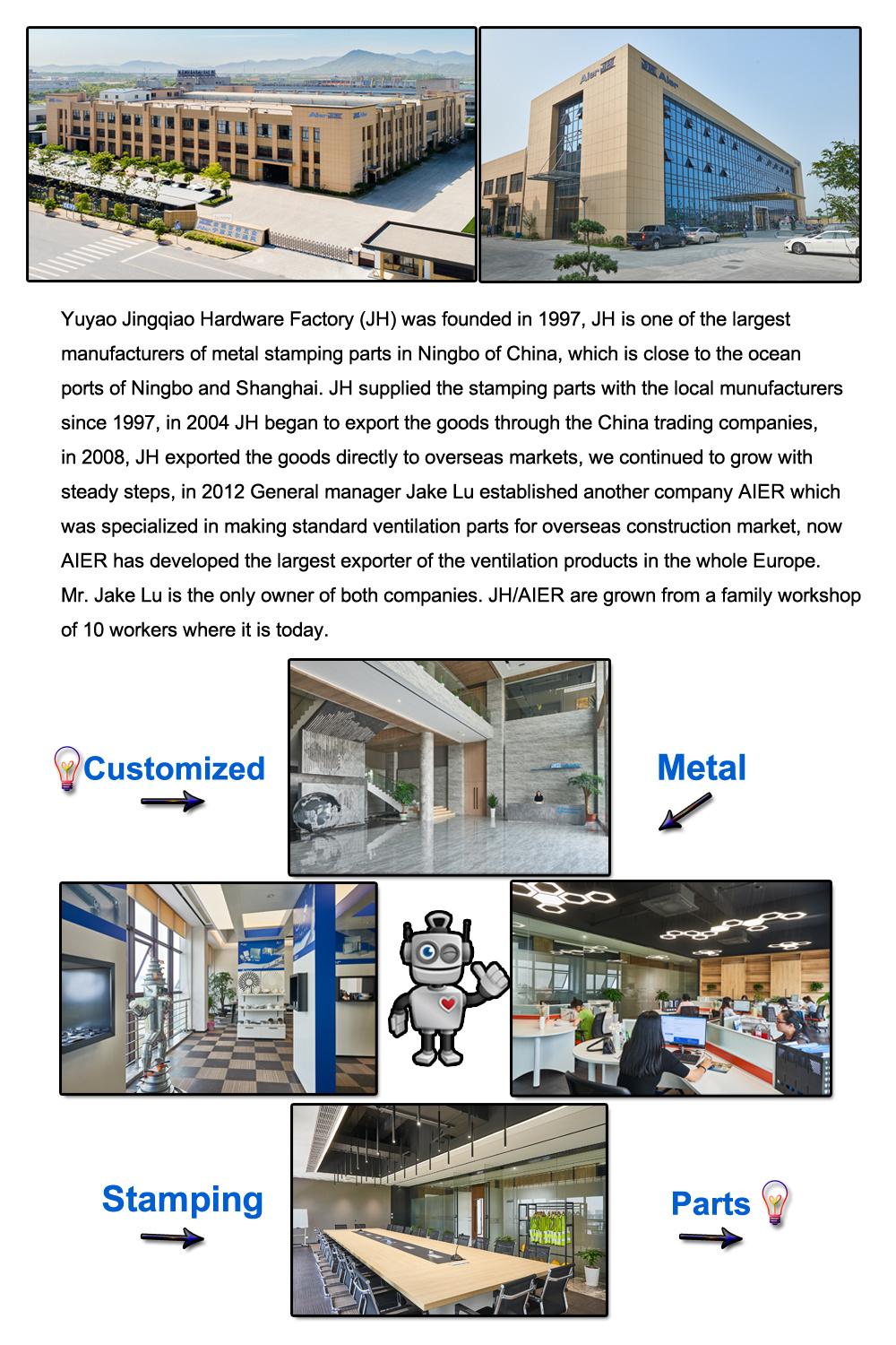 Custom Furniture Metal Door and Window Hardware Part / Joint Fitting