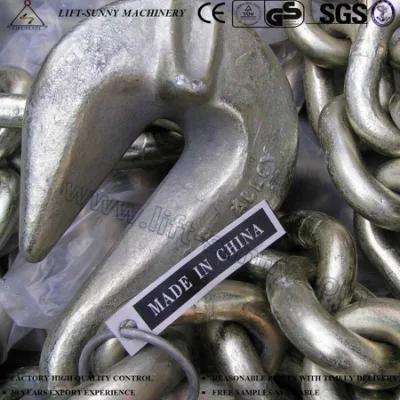 G80 Tie Down Chain with Eye Hook Steel Link Chain
