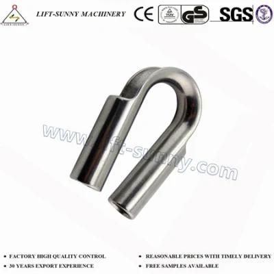 304/316 Stainless Steel Europe Type Commercial Thimble Tube Type Thimble