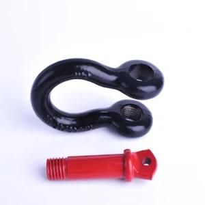 Polished Screw Different Size D Shackle for Sale Bow Shackle