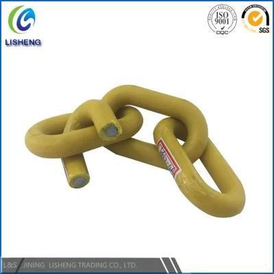 Colord Plastic Coated Steel Link Chain for Protection