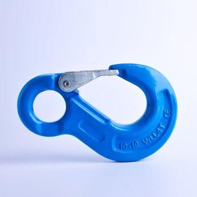 China Great Quality G80 Eye Shortening Safety Grab Hook with Wing for Chain