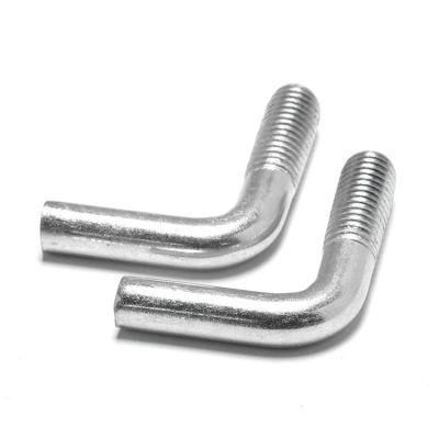 M3 M4 M5 M6 M8 M12 M14 M16 U Type J L I Eye Hook Bolt A2 A4 Carbon Steel Zinc Plated Bending Square U Bolt