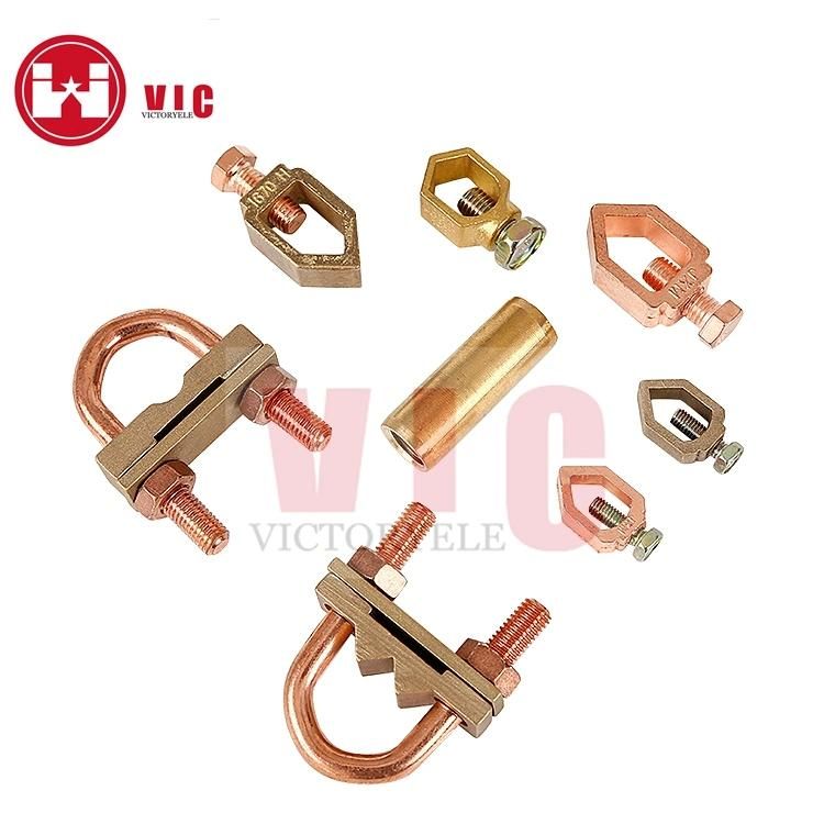 Copper Ground Earth Rod Clamp