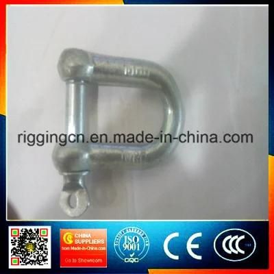 Galvanized Large Dee Screw Pin Shackle Chain Shackle Straight Shackle