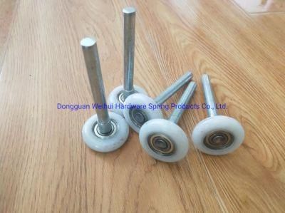 4&prime; Zinc Plated Stem Bearings Garage Door Nylon Roller