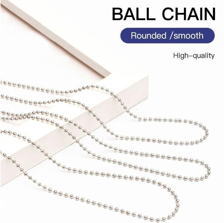 High Quality 4.5mm Stainless Steel Ball Chain for Curtains