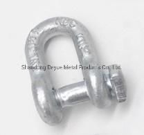 European Type Oversized Slot Head Hexagonal Sink Pin Dee Shackle, AISI304/316 Stainless Steel Material