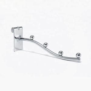 Metal White Supermarket Net Hook