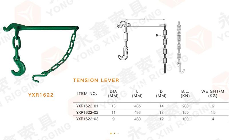 Chain Load Binder Tension Lever