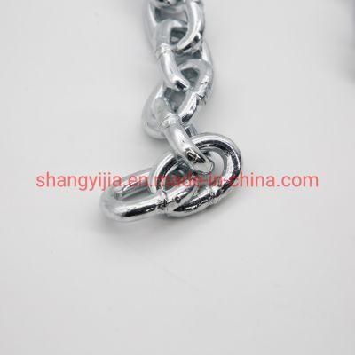 DIN766 Short Bright Electro Galvanized Link Chain