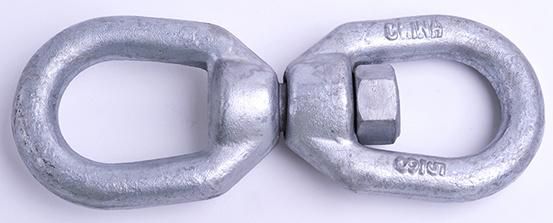 Us Type G402 Connecting Chain Swivel with Double Eyes