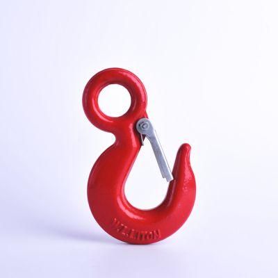 Grade 80 Forged Alloy Steel Eye Sling Hook with Latch