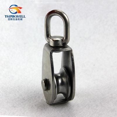 2016 Stainless Single Sheave Eye Swivel Block Pulleys