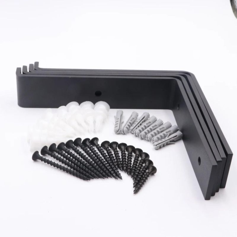 Matte Black Shelf Bracket Corner Brace Angle Bracket Shelf Support