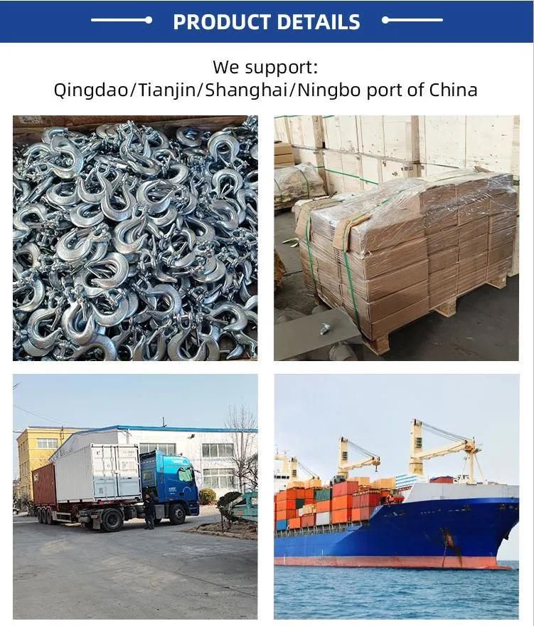 China Manufacturer Galvanized G43 Clevis Slip Hook