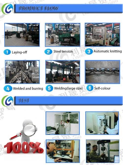 High Tensile Alloy Steel Lifting G80 Link Chains