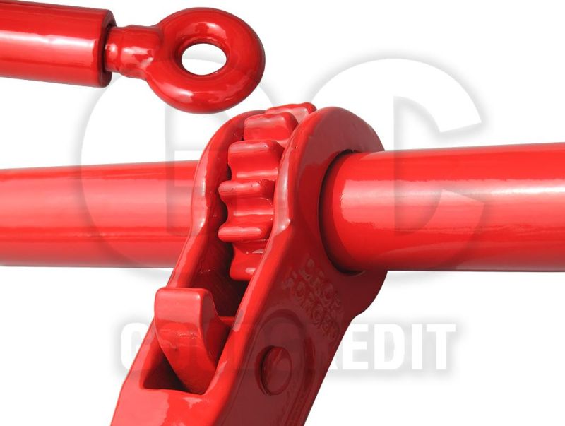 Red G80 Retchet Type Forged Chain Load Binder