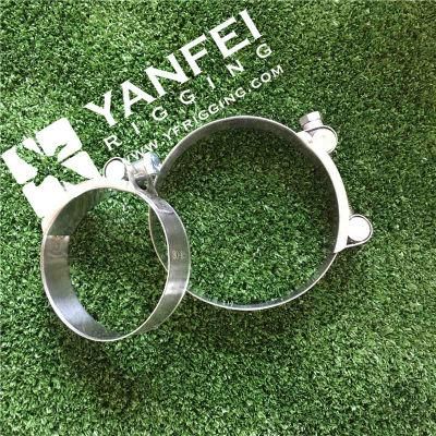 Stainless Steel 316 Heavy Duty Hose Clamp for Pipe Fitting