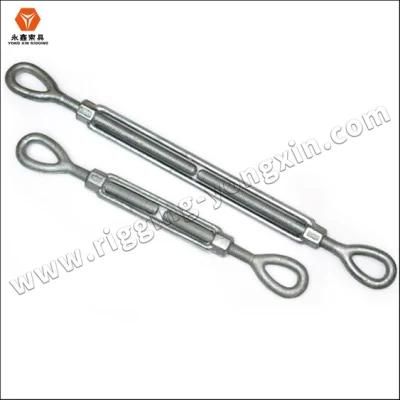 Cast Malleable Iron Commercial Type Turnbuckle with Eye Hook