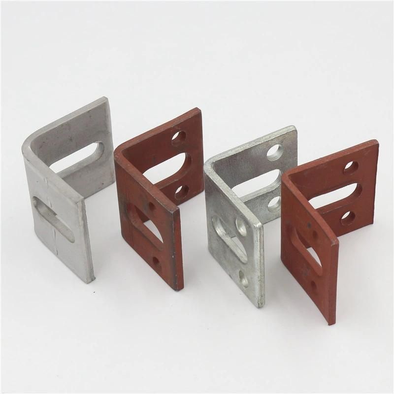 Custom L Shaped Galvanized Metal Steel Angle Corner Brackets