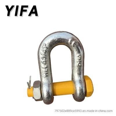 Rigging Hardware G215 Round Pin Chain Shackle D Shackle