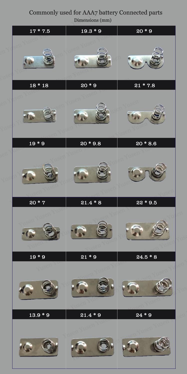 AA7#New Design AA Battery Spring Contact for Electronic Products Connected Parts