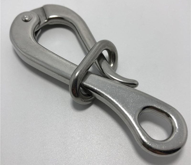 Snap Crane Lifting Hook Stainless Steel Rotating Cargo Hook