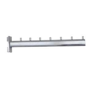 Metal Chrome Waterfall Display Hook for Slotted Channel