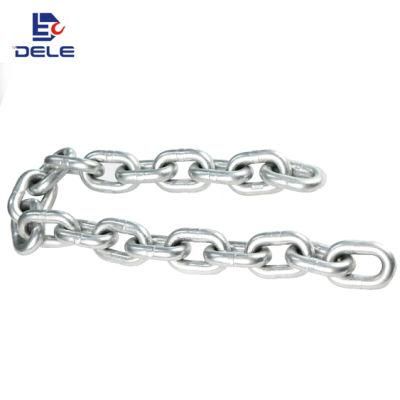 En818 T8 G80 Short Link /Round Link Hoist Load Lifting Chain 8mm