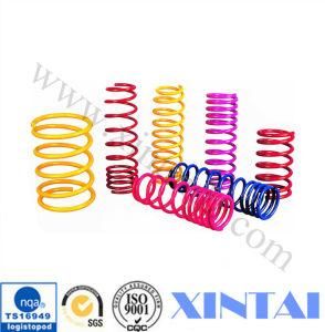 Colorful Plastic Sprying Stainless Steel Custom Compression Springs