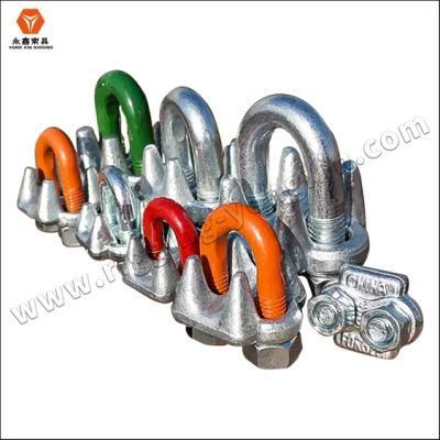 Us Type Drop Forged Galvanized G450 Wire Rope Clip for Rigging