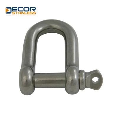 Stainless Steel Straight D Shackle