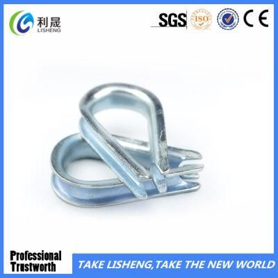 Electric Galvanized DIN6899A Wire Rope Thimble