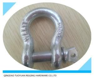 Us Type Alloy Steel Galvanized Bow Shackle