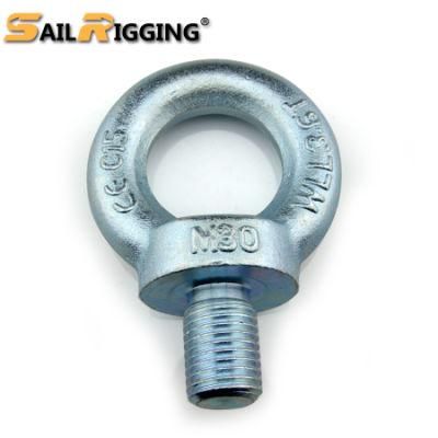 Electric Galvanized C15 Forged DIN580 Eye Bolt