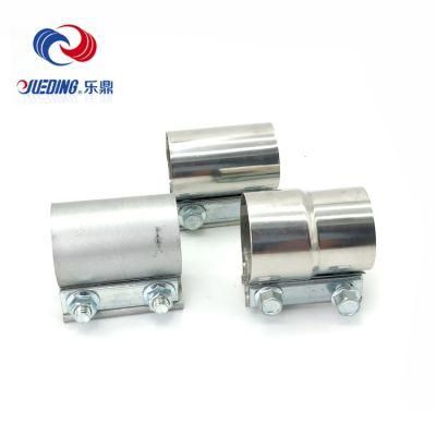 304 Stainless Steel Band Metal Gas Hose Aluminized Steel Butt Clamp