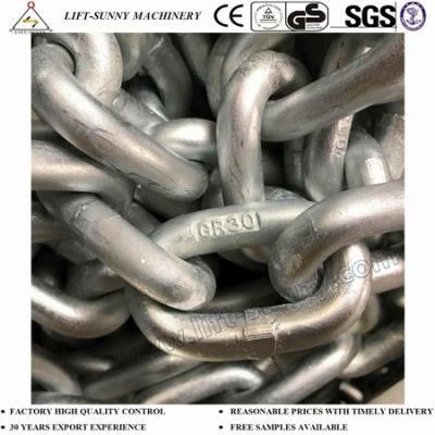 Grade 30 Proof Coil Chain Steel Welded Chain Link Chain