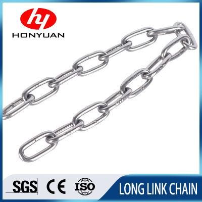 SUS304 316 DIN766 Standard Stainless Steel Short Link Chain