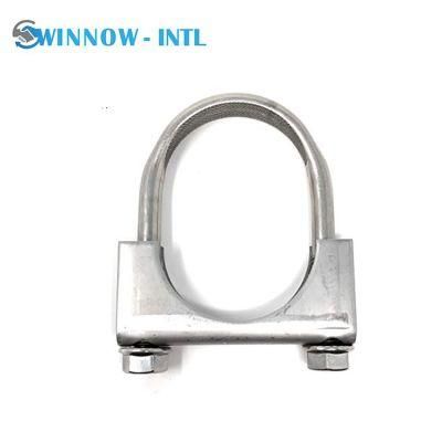 Galvanised U Bolt Pipe Concrete M10 Joint Duty Clamp