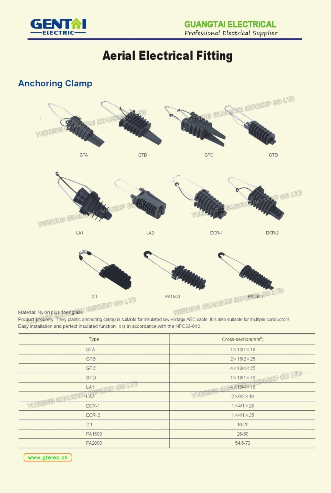 Aluminum Anchoring Tension Strain Clamp