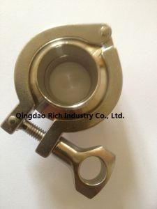 Sanitary Stainless Steel Clamp/ Sanitary Stainless Steel Ferrule / CNC Welding Type Clamps/ Quick Clamp/ Steel Forging Part